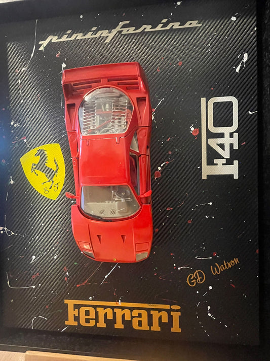 Tableau Ferrari F40 Pinifarina