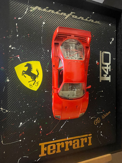 Tableau Ferrari F40 Pinifarina