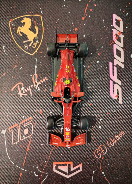 Tableau Ferrari F1 Leclerc