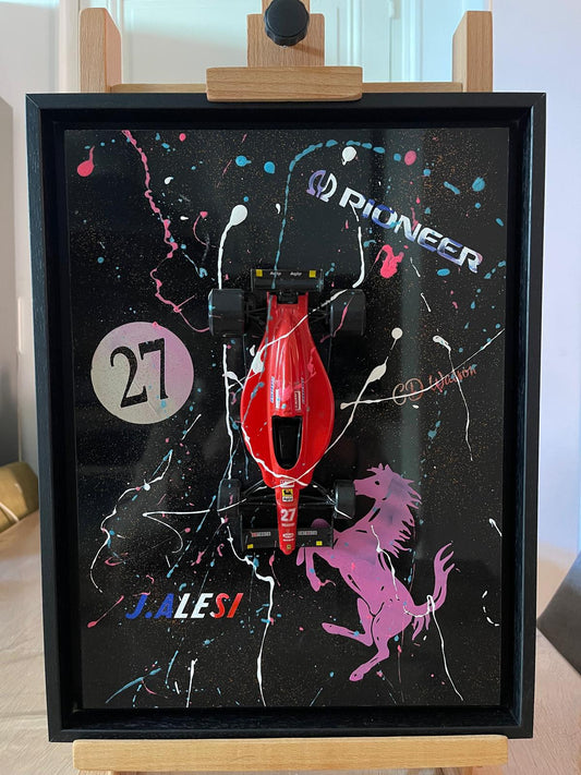 Tableau Ferrari F1 Jean Alesi