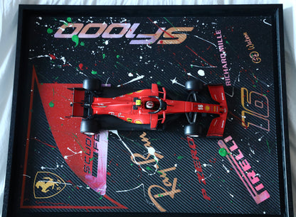 Tableau Ferrari F1 Charles Leclerc