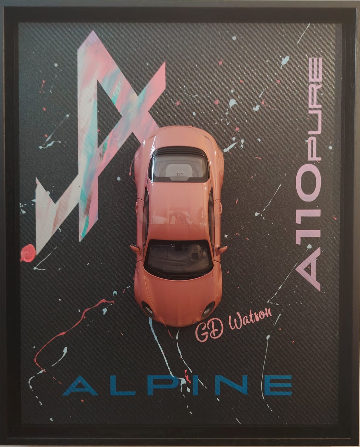 Tableau Alpine  A110 Pure