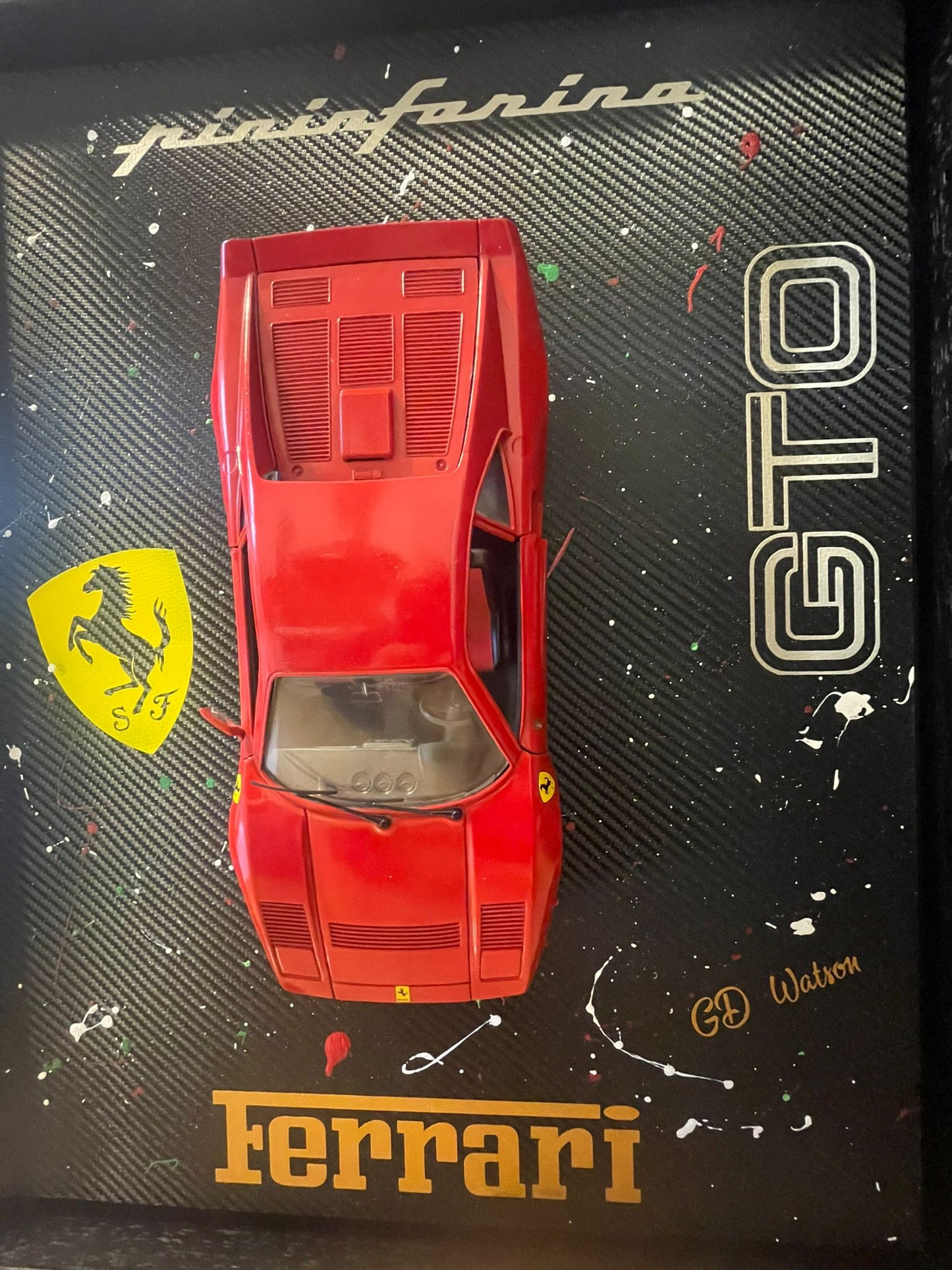 Tableau Ferrari GTO Pinifarina