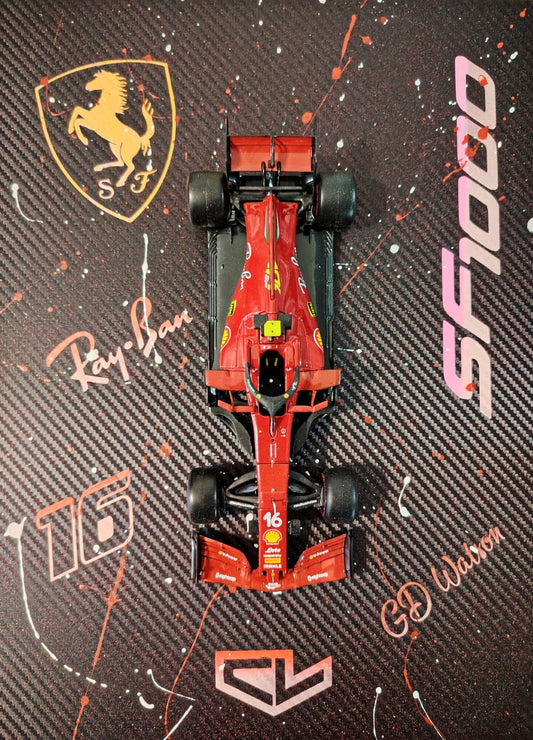 Tableau Ferrari F1 Leclerc