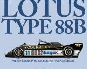 1/12  Lotus 88B 1981 MFH