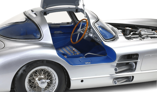 Maquette voiture mercedes 300 slr uhlenhaut échelle 1/8 - Kit Car Model